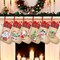 6 Sets Christmas 5D DIY Diamond Stockings Snowman Art (Snowman) 13.78 x 7.87 x 0.08 inches